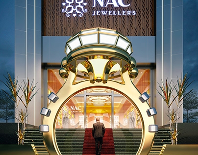 NAC jewellers 3D render by Valli3DStudio