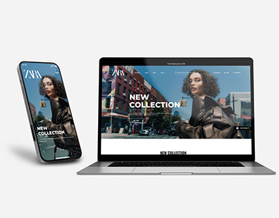 Zara Redesign Ecommerce WEB & APP - UX/UI