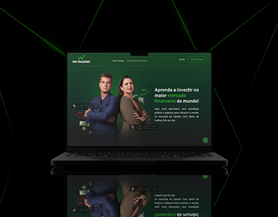 Project thumbnail - Trading Company Landing Page - UI Design