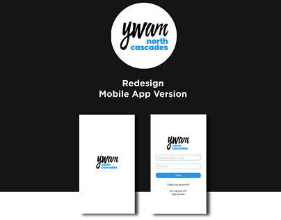 Redesign Mobile App Version- YWAM North Cascades