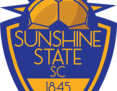 Sunshine State SC Soccer Club Concept Logo