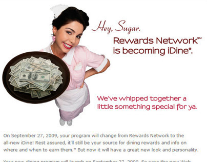iDine Emails - Rewards Network
