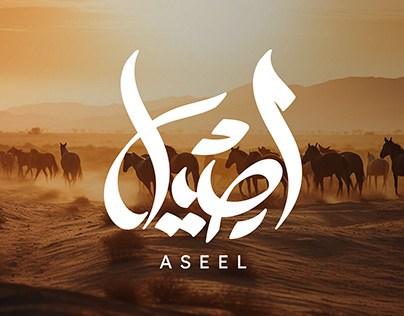 ASEEL - Logo typography