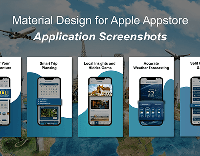 Material Design Apple Appstore - Illustrator