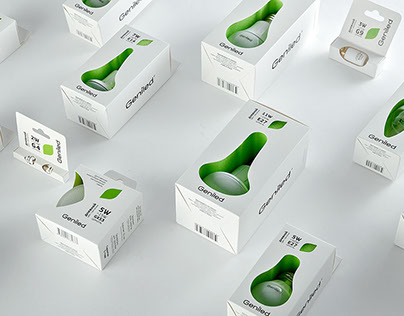 Geniled -Led Bulb Packaging (technical design & photo)