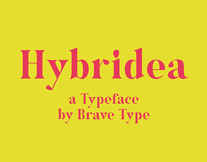 Hybridea Typeface
