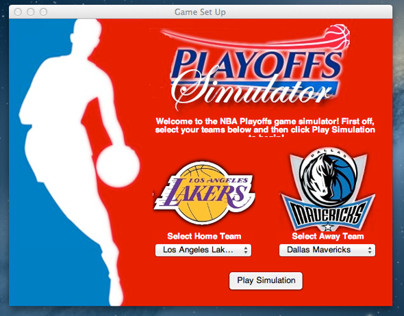 2011 NBA Playoff Game Simulator