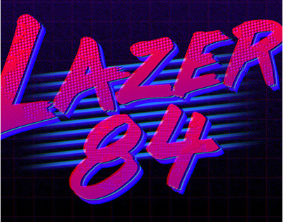 LAZER 84 - Free Font