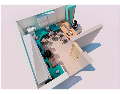 Project thumbnail - interior oficina 3d