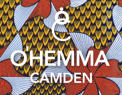 O'Hemma Camden logo and branding campaign