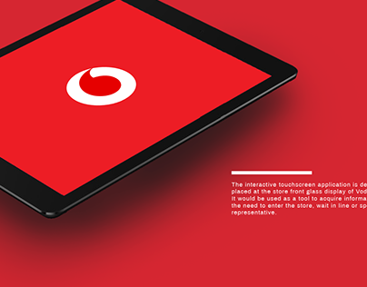 Vodafone | Interactive Touch Screen Application
