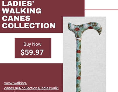 Elegance in Motion: Ladies' Walking Canes Collection