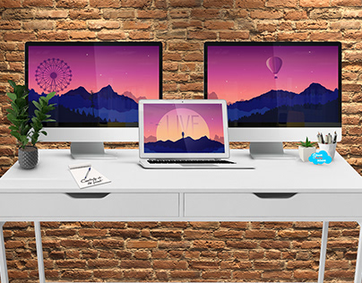 Multiple Monitor Wallpaper Design