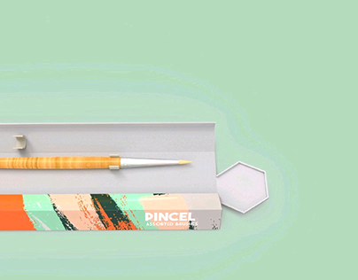 Pincel | Packaging for Paint brushes