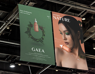 Advertising Design - Gaea Cosmetics Project