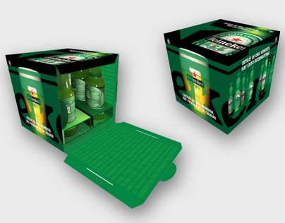 What's behind a Heineken? — Press release packaging