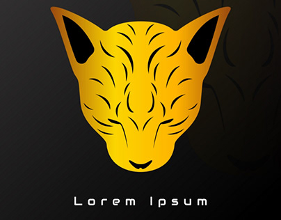 Tiger head mascot style logo