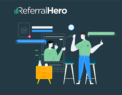 Referral Hero - Hero Illustration