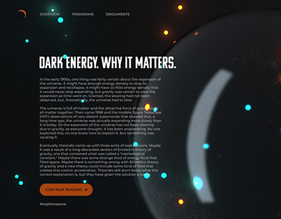 Dark Energy. Why it Matters.