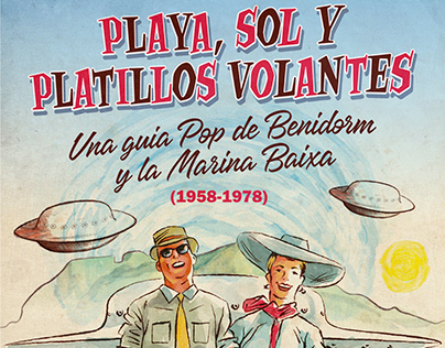 PLAYA, SOL Y PLATILLOS VOLANTES Book Cover