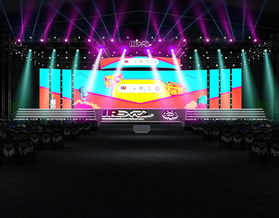 India Rubber Expo 2024 Retro&Gatsby Theme Stage Design