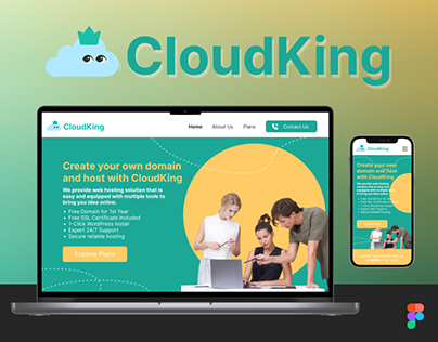 CloudKing | Web and Mobile Design (UI)