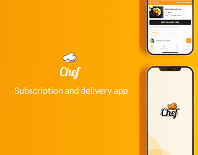 Chef- food subscription and delivery app