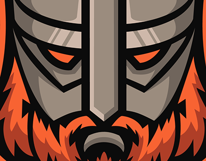 Viking Mascot Logo (sold)