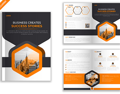Creative Bi fold Brochure Template