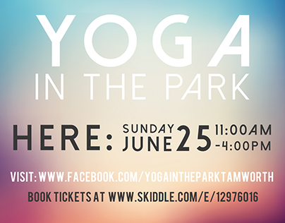 Print for Yoga in the Park
