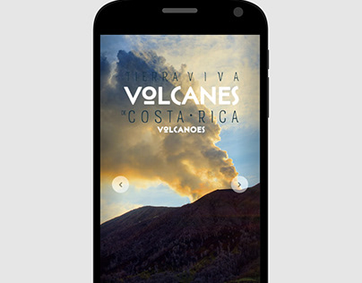 Volcanes @ Pucci | Web Design