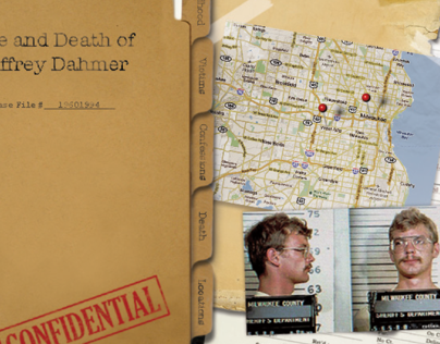 Life and Death of Jeffrey Dahmer- Website Concept