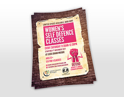Poster - Women's Self Defence
