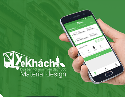 Xe Khách-Material mobile application