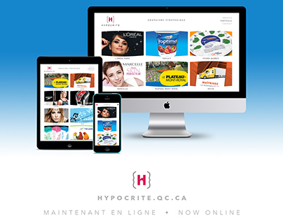 Nouvelle version du site Internet www.hypocrite.qc.ca
