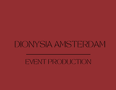 Event Production and Art Direction, Dionysia
