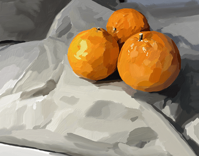 Still Life with Oranges