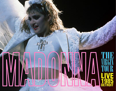 Madonna The Virgin Tour DVD+CD Digipack Project