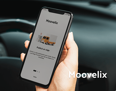 Mobile app to transport livestock UX/UI - Moovelix