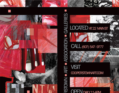 Promotional Material for National Juried Exhibit