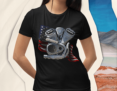 Muddy Panamerica Engine T-shirt