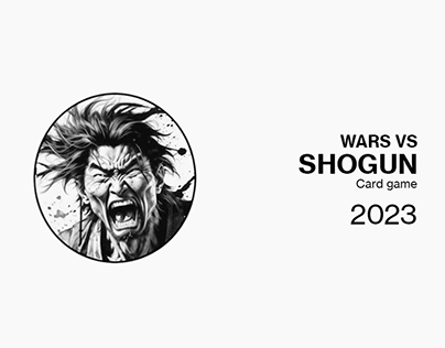 WARS VS SHOGUN · A CROSSROAD GAMECARDS · 2023