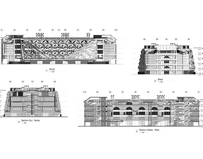 Architectural Plans - Edificio Facultativo "Utopías"