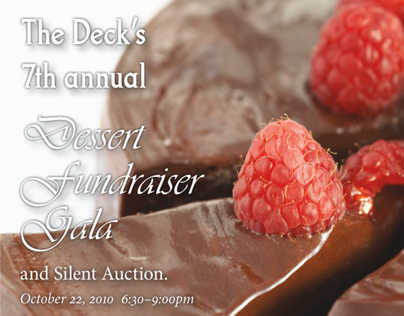 The Deck Dessert Fundraiser Gala