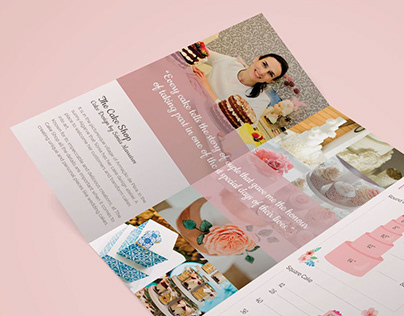 Brochure for The Cake Shop