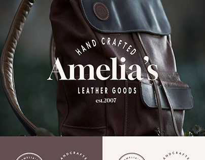 Project thumbnail - Amelias handcraft leather goods