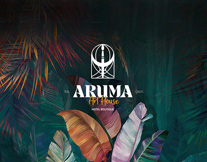 Aruma, Art House Hotel. Branding Project, Tulum, Mx.