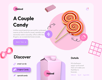 Candies | Landing page