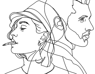 OutLine Style (Personalised Art)