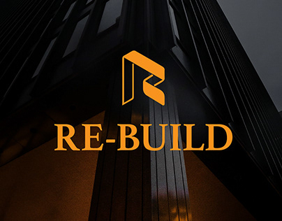 RE-BUILD Architecture Brand Identity.